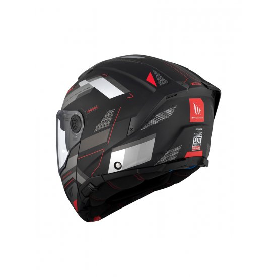 MT Atom 2 Bast Motorcycle Helmet at JTS Biker Clothing